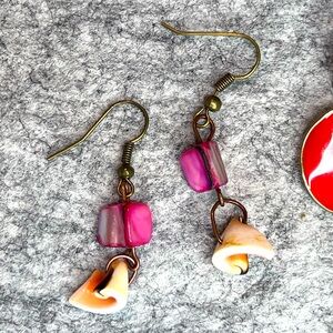 Spiral Shell Earrings